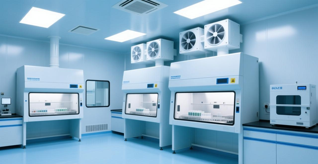 PCR实验室走廊缓冲间设计