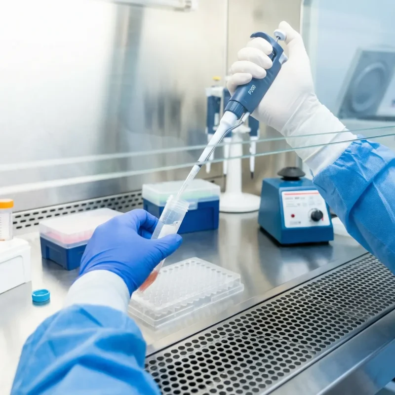 三甲医院标准化临床基因扩增（PCR）实验室净化工程（四区分隔）