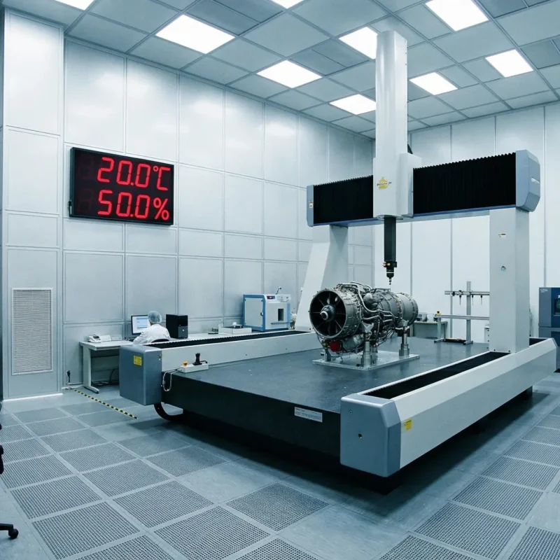 国家级计量检测中心高精度恒温恒湿实验室（精度±0.1℃）