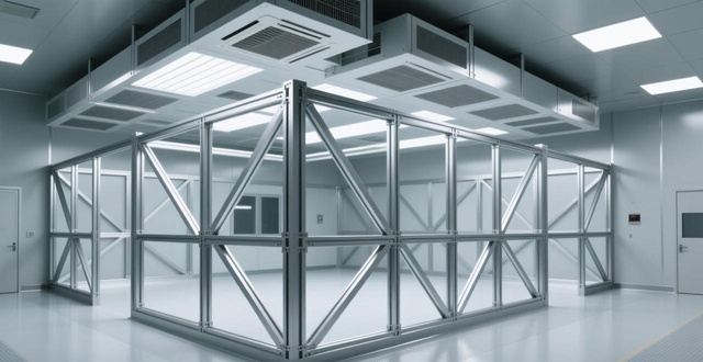 洁净棚铝型材更换全流程成本解析,彻底杜绝反复停产