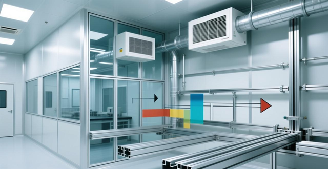 洁净棚铝型材更换全流程成本解析,彻底杜绝反复停产