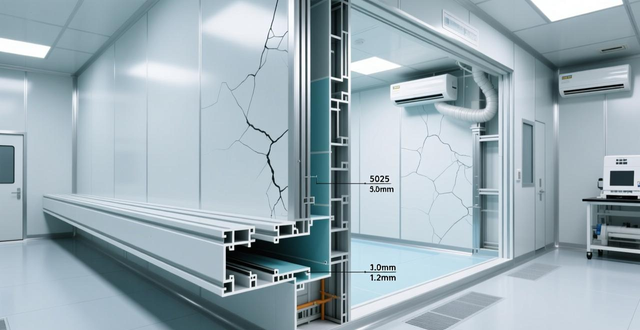 无尘车间铝型材选型指南，铝合金地槽、净化铝材怎么选？ - 广东森培环境工程