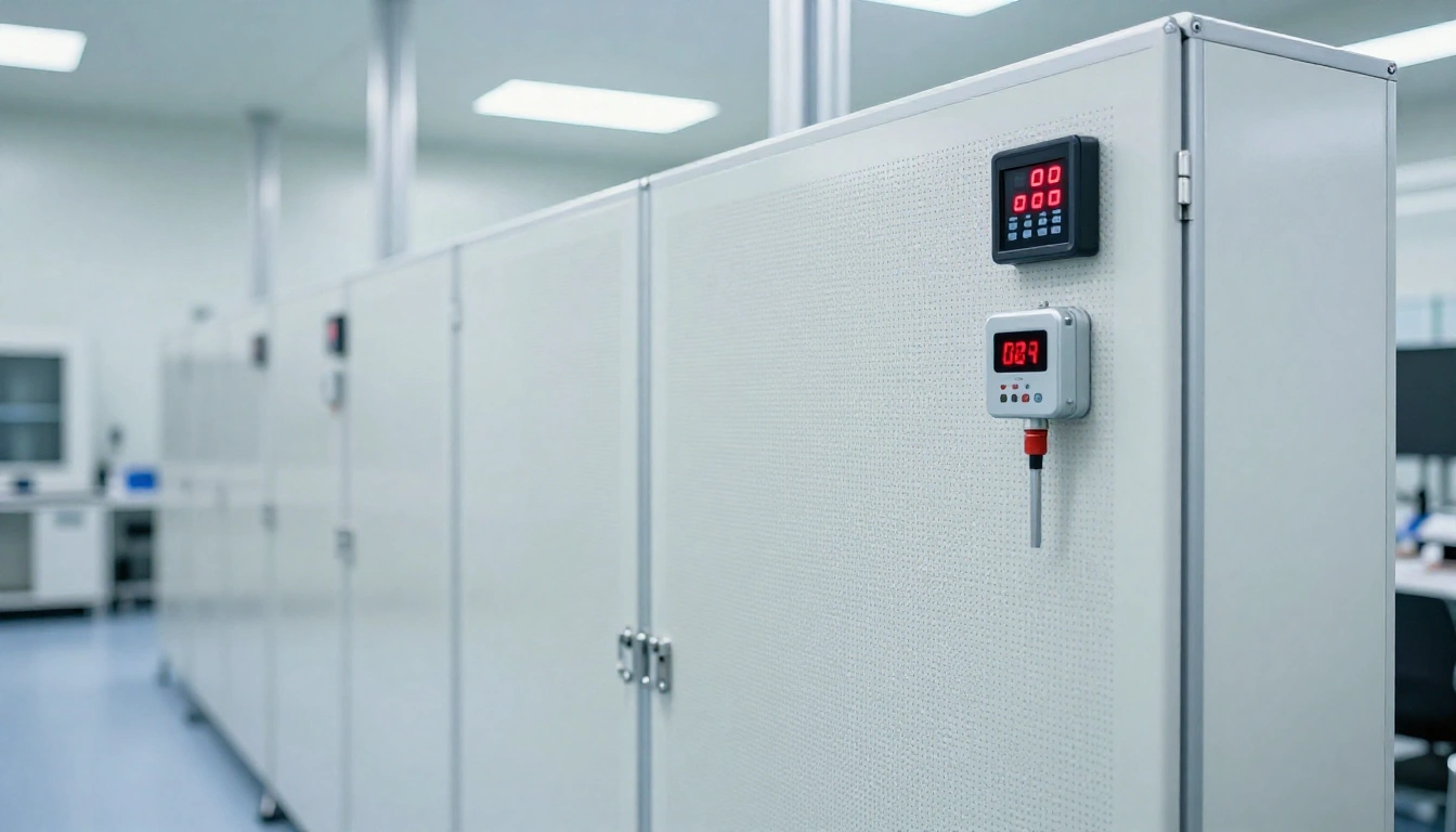 实验室装修大概多高的空间内实现精密温湿度与压差梯度控制 - 净化工程技术示意图