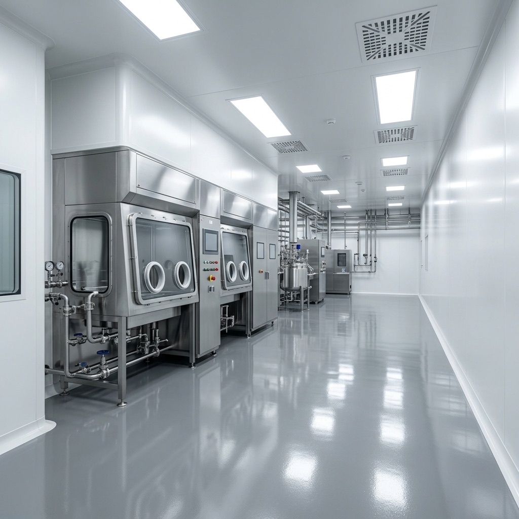 制药 GMP 无尘车间