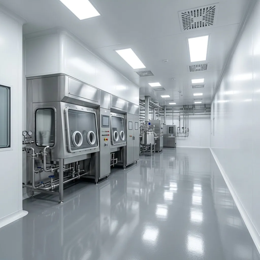 制药 GMP 无尘车间